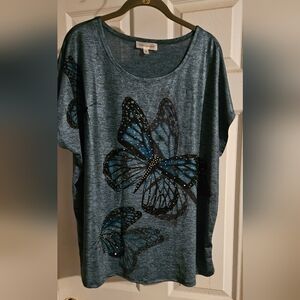 Women's Butterfly Top / 1X